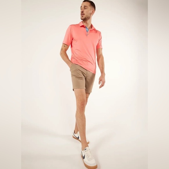 Chubbies The Dunes Originals Stretch Short in Brown Khaki 7” Inseam Size XXXL - Picture 7 of 11